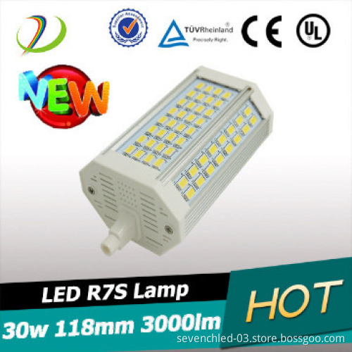 2014 new 30W R7S 3100-3300lm Samsung 5630smd CRI>80 R7S halogen 30w